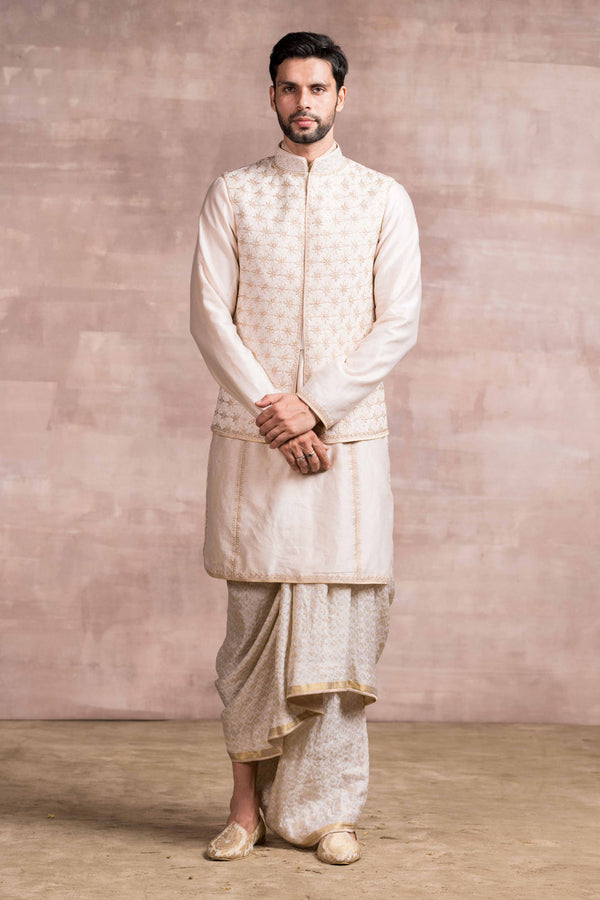 Chikankari Embroidered Bundi