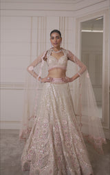 Lehenga, Blouse, and Dupatta