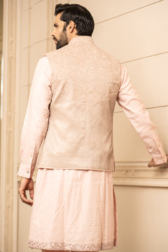 Bundi Designed In Silk-Tissue Fabric