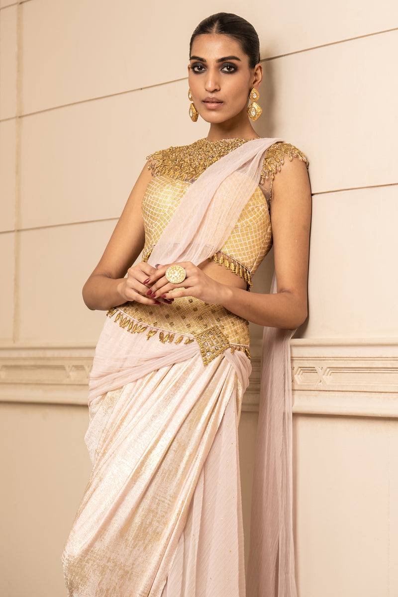 Concept Saree With Jewelled Blouse