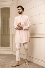 Short Kurta Paired With Matching Aligarhi Pants