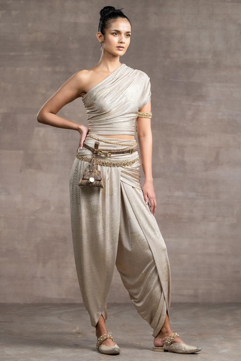 Plain Golden Dhoti Pants at Rs 120/piece in New Delhi | ID: 2851183043455
