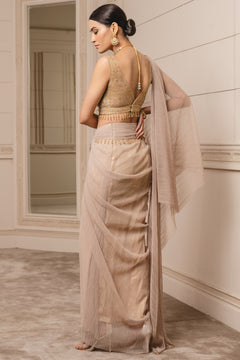 Concept saree with studded blouse