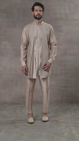 short length kurta with pintuck detailing