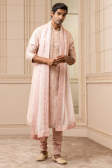 Pink Silk Kurta