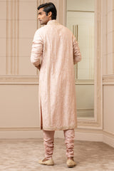 Pink Silk Kurta